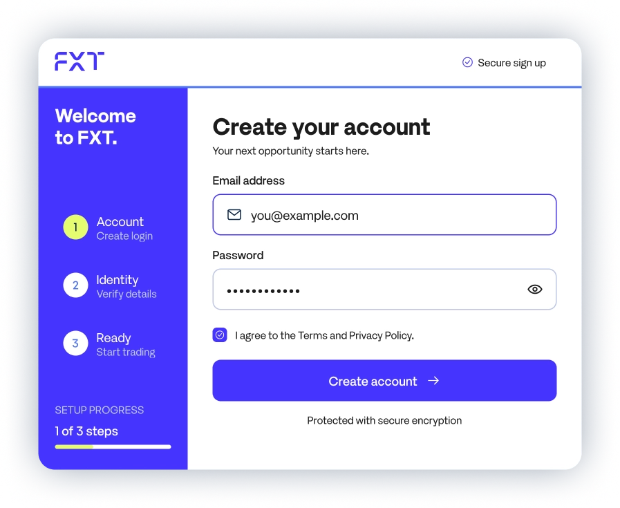 Open Your Account