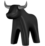 Schematic representation of the bull statuette