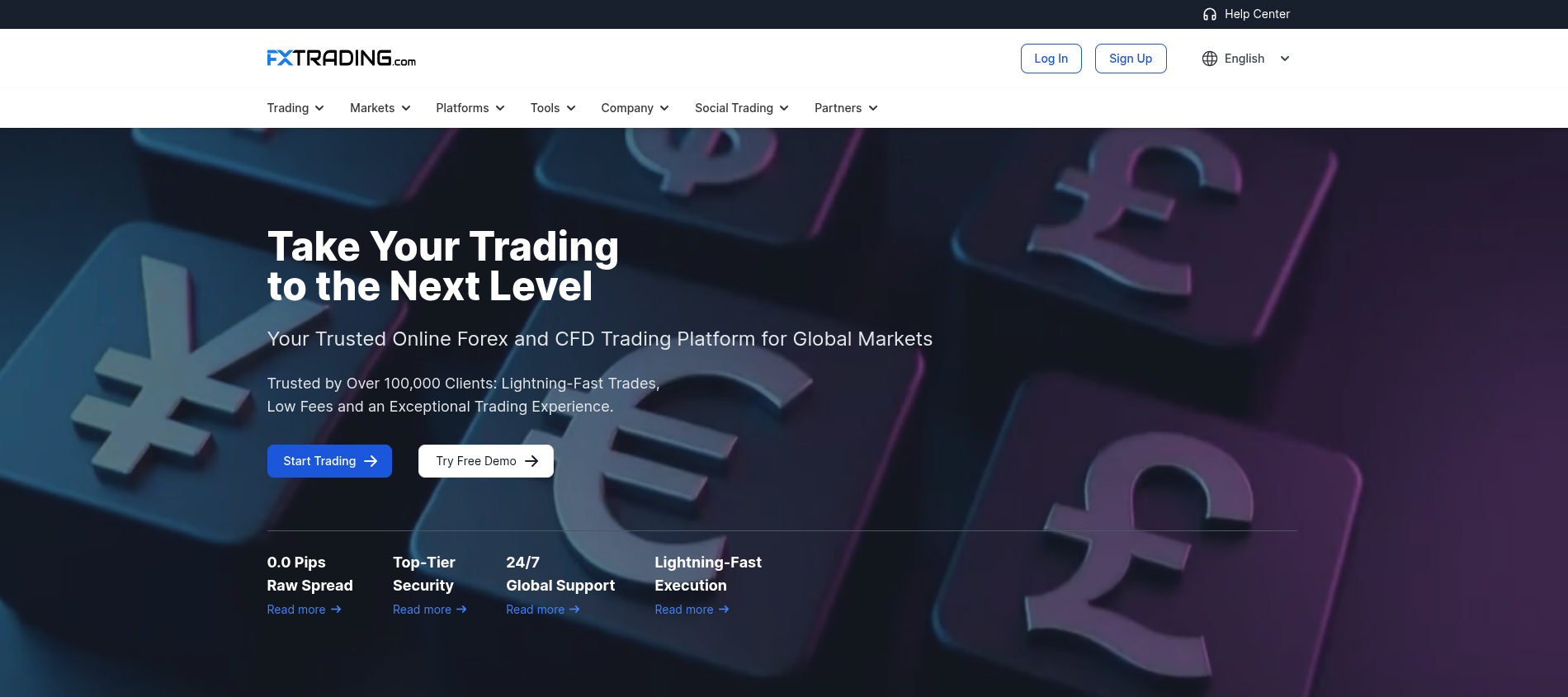 What Is the Most Reliable FX Trading Platform? Here's What Traders Actually Look For 1 FXTRADING FX platform website homepage