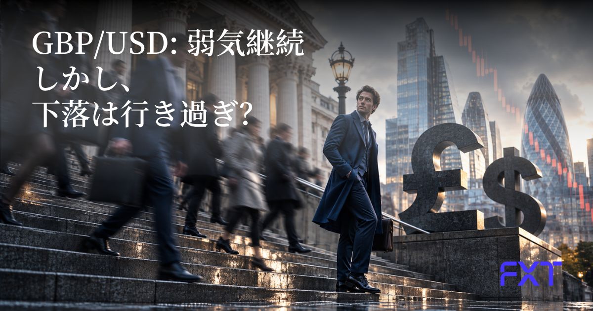GBP/USD、サポート割れで下落幅拡大 ― 英インフレ上昇とFRB利上げが相場に影響