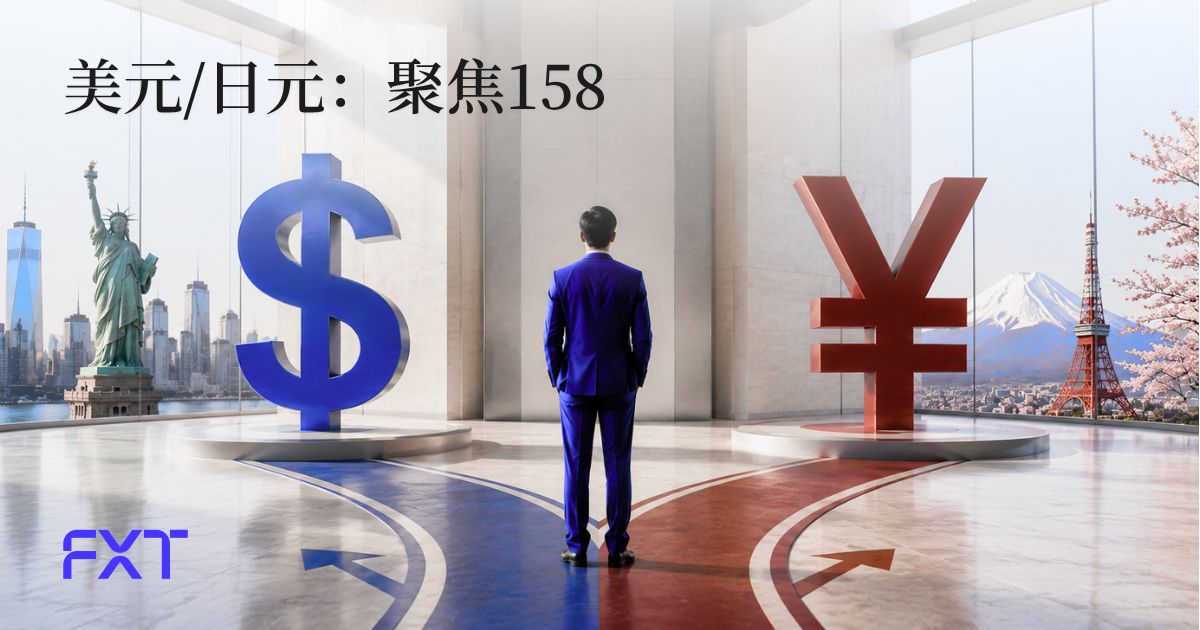 美元/日元高位承压：日本央行加息预期升温，158.00成关键支撑