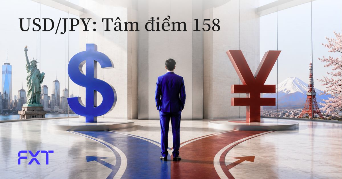 USD/JPY chịu áp lực ở vùng cao: Kỳ vọng BOJ tăng lãi suất gia tăng, 158.00 trở thành ngưỡng hỗ trợ quan trọng