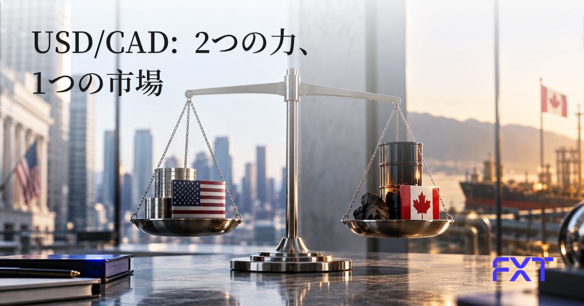 USD/CADは上値の重い展開：原油高によるカナダドル支援と米ドルの底堅さが交錯